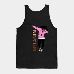 Afro Melanin Dab Dance Tank Top